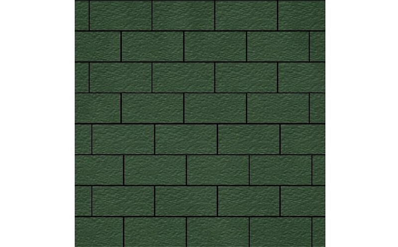 Плитка тротуарная SteinRus Прямоугольник Б.6.П.6, Old-age, оливковый, 200*100*60 мм