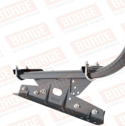 Кровельное ограждение Borge для фальцевой кровли оцинкованное RAL 7016, 300*120 см