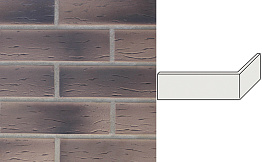 Клинкерная плитка угловая Terramatic Koro Grey АВ, 185*71*60*14 мм