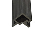 Угловой профиль CM Wall Black wood (Черное дерево), 4000*219*26 мм