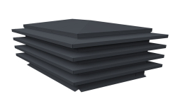 Дымник на трубу Grand Line елка 770*510 мм Satin RAL 7024