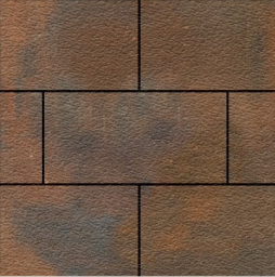 Плитка тротуарная SteinRus Парк Плейс Б.3.П.8, Old-age, ColorMix Штайнрус, 600*300*80 мм