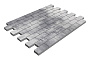 Плитка тротуарная SteinRus Прямоугольник А.6.П.4, гладкая, Монохром, 200*100*40 мм