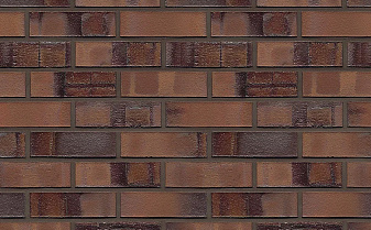 Кирпич клинкерный Westerwaelder Klinker WK 813, Rotbraun nuanciert Fuss. Bes., 240*55*71 мм