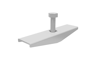Крепеж стальной для лотка водоотводного пластикового Gidrolica Standart DN100 (с болтом 8*50)