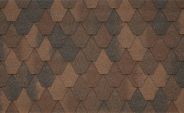 Гибкая черепица TEGOLA BUSINESS, SARDEGNA, Legno 424