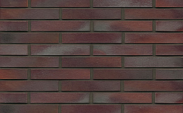 Кирпич клинкерный Muhr 10 Violettblau geflammt гладкий, 240*90*40 мм