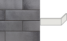 Клинкерная угловая плитка Terca Armis Smoky, 240*115*71*9 мм