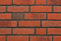 Клинкерная плитка под кирпич Feldhaus Klinker NF 14 R698 sintra terracotta bario 240*71*14 мм