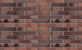 Кирпич клинкерный Muhr 04 S Rotbraun-bunt Spezia гладкий, 290*90*40 мм