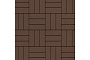 Плитка тротуарная SteinRus Паркет Б.2.П.6, гладкая, коричневый, 210*70*60 мм