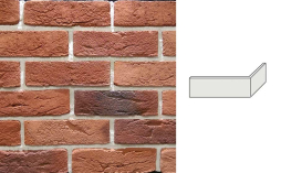 Угловой декоративный кирпич Redstone Dover brick DB-66/U 227*100*71 мм