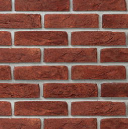 Кирпич ручной формовки Богандинский КЗ Beveren 4343, 210*100*50 мм