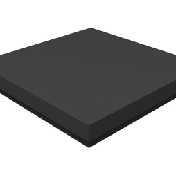 Колпак на столб Grand Line плоский 430*430 мм 0,5 Satin с пленкой RAL 7016