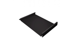 Фальцевая кровля Grand Line Кликфальц® Rooftop Matte RR 32 темно-коричневый