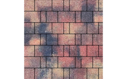 Плитка тротуарная SteinRus, Бельпассо А.23(М).Псм.4, Native, ColorMix Оригон, толщина 40 мм