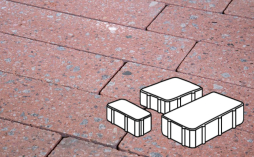 Плитка тротуарная Готика, City Granite FINO, Новый Город Б.2.Псм.6, Травертин, 240/160/80*160*60 мм
