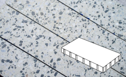 Плитка тротуарная Готика, City Granite FINO, Плита Б.6.П.10, Грис Парга, 600*300*100 мм