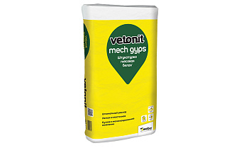 Штукатурка гипсовая vetonit mech gyps, белая, 30 кг