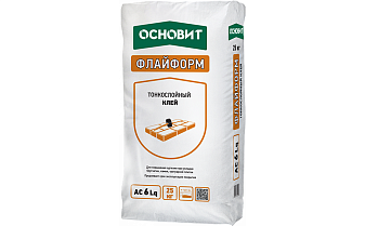 Клей для укладки брусчатки и камня тонкослойный Основит ФЛАЙФОРМ AC6 Lq, 25 кг