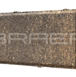 Плитка тротуарная BRAER Прямоугольник Color Mix Каштан, 200*100*40 мм