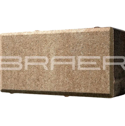 Плитка тротуарная BRAER Прямоугольник Color Mix Миндаль, 200*100*60 мм