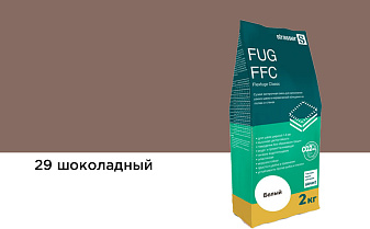 Сухая затирочная смесь strasser FUG FFC для узких швов 29 шоколадный, 2 кг