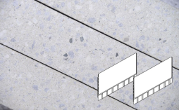 Плитка тротуарная Готика, City Granite FINO, Плита AI Б.7.Ф.8, Мансуровский, 700*500*80 мм
