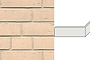 Клинкерная плитка угловая ручной формовки Feldhaus Klinker NF 14 W763 vascu perla 240*71*115*14 мм
