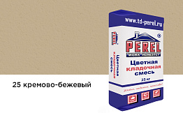 Цветная кладочная смесь Perel SL 0025 кремово-бежевый, 25 кг