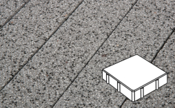 Плитка тротуарная Готика, Granite FINERRO, Квадрат В.1.К.8, Цветок Урала, 150*150*80 мм