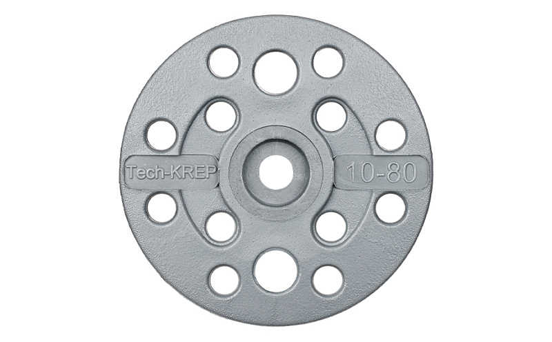 Дюбель для теплоизоляции IZO TECH-KREP, 10*80 мм, 1000 шт/уп