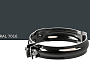 Хомут трубы KROP STAL для системы D 150/100 мм, RAL 7016