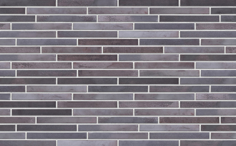Клинкерная плитка под кирпич King Klinker KING SIZE 18 Obsidian shadow гладкая LF, 490*52*14 мм