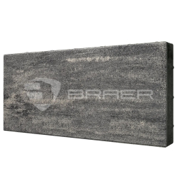 Плитка тротуарная BRAER Сити Color Mix Ночь, 900*400*80 мм
