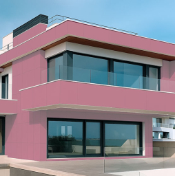 HPL-панель PoliLam Colors Peach Rose LA, 3050*1220*6 мм