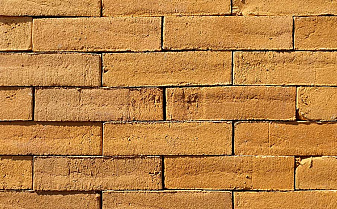 Кирпич клинкерный Muhr 01 Niederlausitzer Gelb Wasserstrich, 240*52*52 мм