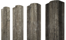 Штакетник М-образный B фигурный Print Elite Nordic Wood