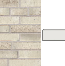 Клинкерная плитка угловая Stroeher Wasserbrand, 671 kornbeige, 240*115*52*12 мм