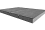 Плитка тротуарная SteinRus Аликанте Б.2.П.8 гладкая, ColorMix Актау, 900*300*80 мм