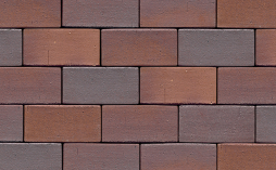 Клинкерная брусчатка Muhr №04 Rotbraun-bunt, 200*100*52 мм