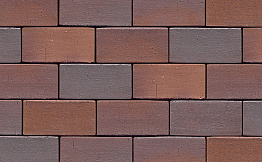 Клинкерная брусчатка Muhr №04 Rotbraun-bunt, 200*100*52 мм