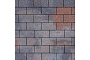 Плитка тротуарная SteinRus Прямоугольник В.6.П.8 Backwash, Абрау, 200*100*80 мм