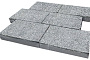 Плитка тротуарная SteinRus, Парк Плейс Б.3.П.8, Backwash, Гранит, 600*300*80 мм
