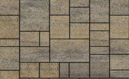 Плитка тротуарная Мюнхен Б.2.Ф.6см Искусственный камень Базальт