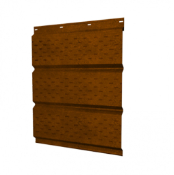 Софит металлический Grand Line с полной перфорацией, сталь 0,45 мм Print Elite, Golden Wood