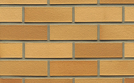 Кирпич клинкерный Muhr 01 EG Niederlausitzer Gelb Edelglanz гладкий, Spar NF, 240*55*71 мм