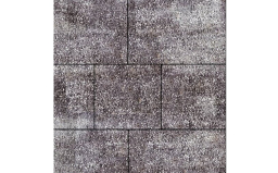 Плитка тротуарная SteinRus Инсбрук Ланс Б.5.Псм.6, Old-age, ColorMix Браун, толщина 60 мм