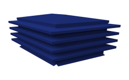 Дымник на трубу Grand Line елка 1160*380 мм PE RAL 5002