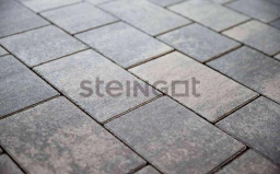 Плитка тротуарная Steingot Color Mix, Новый город, Штайн Сильвер, толщина 100 мм